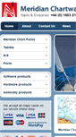 Mobile Screenshot of meridian-chartware.co.uk